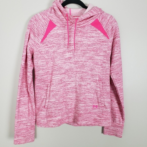 Under Armour Tops - Under Armour Storm cold gear hoodie pink K15